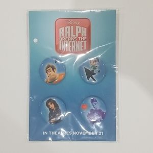 Ralphs Breaks the Internet Collectible Pins